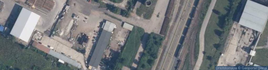 Zdjęcie satelitarne Punkt zbiórki Surowce wtórne
