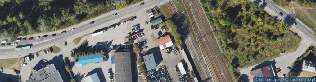 Zdjęcie satelitarne Skup złomu Białystok i Kasacja Pojazdów UNIWERSTAL
