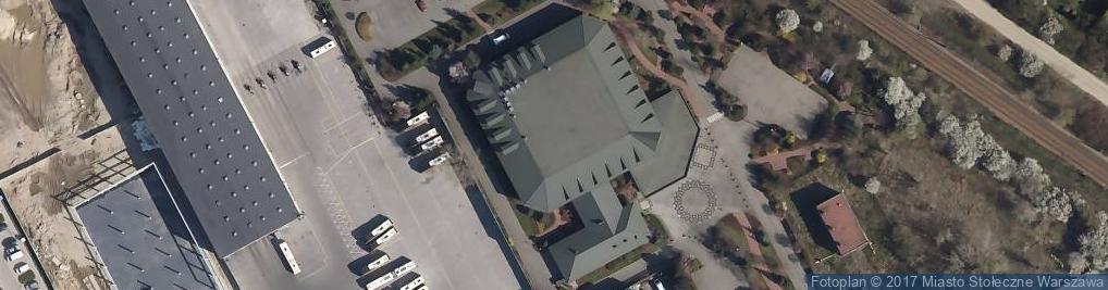 Zdjęcie satelitarne Sala Zgromadzeń Świadków Jehowy