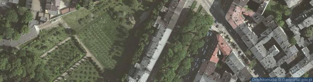 Zdjęcie satelitarne Synagoga Damasza