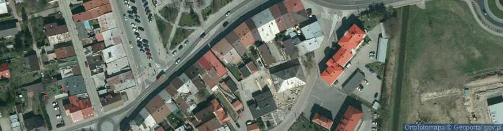 Zdjęcie satelitarne Synagoga