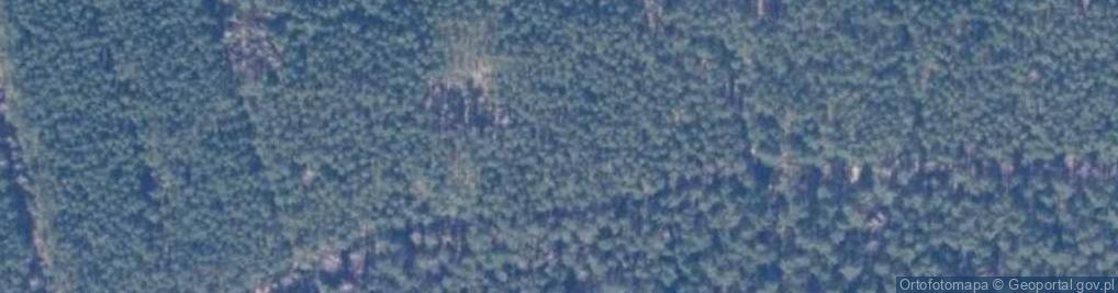 Zdjęcie satelitarne Barania Góra