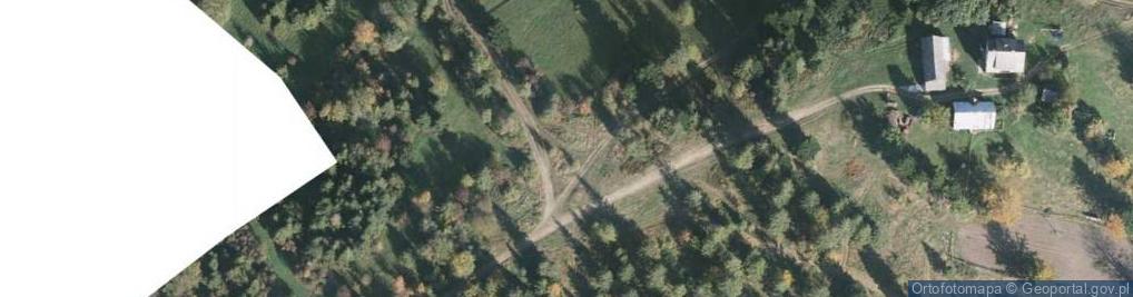 Zdjęcie satelitarne Beskid Graniczny