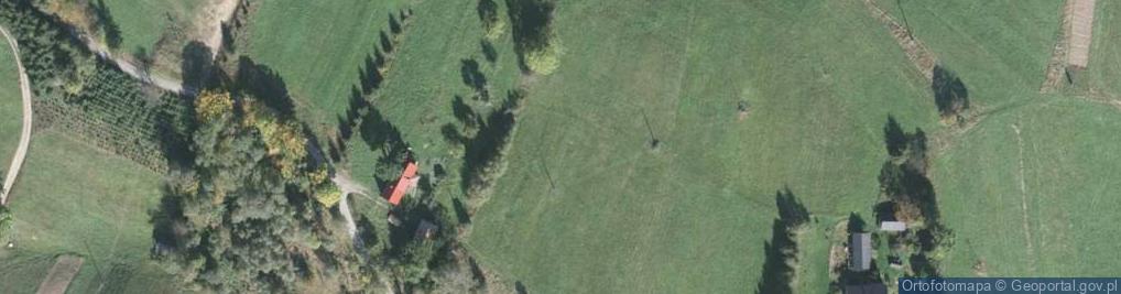 Zdjęcie satelitarne Brzestowy Groń