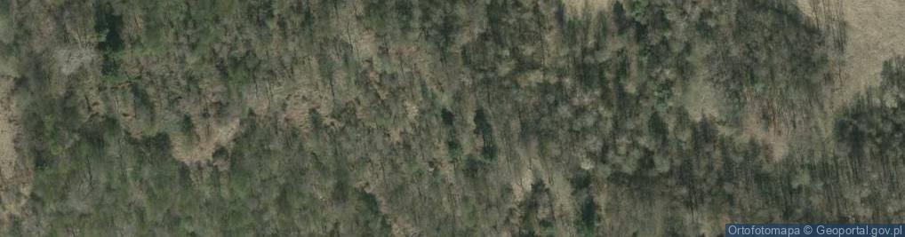 Zdjęcie satelitarne Byków Wierch