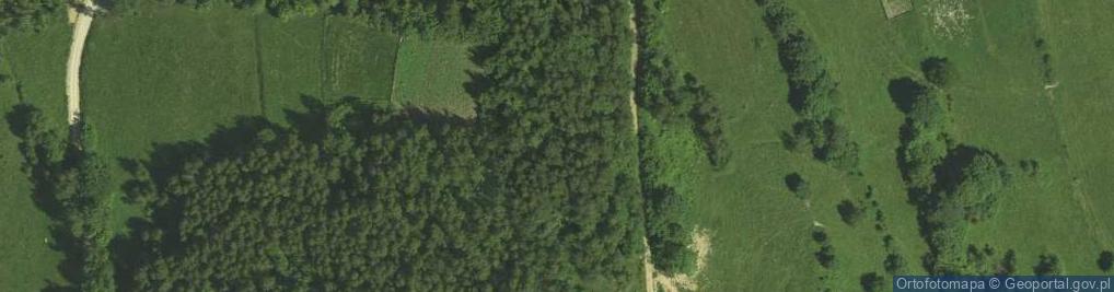 Zdjęcie satelitarne Granica