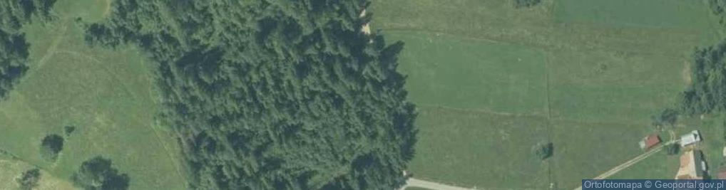 Zdjęcie satelitarne Kapłanówka