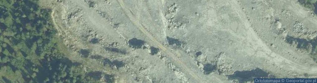 Zdjęcie satelitarne Łysa Góra