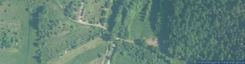 Zdjęcie satelitarne Przełęcz Biadaszowska