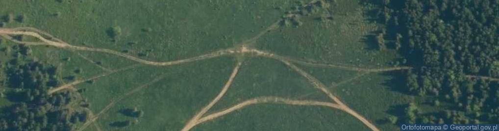 Zdjęcie satelitarne Przełęcz Kucałowa