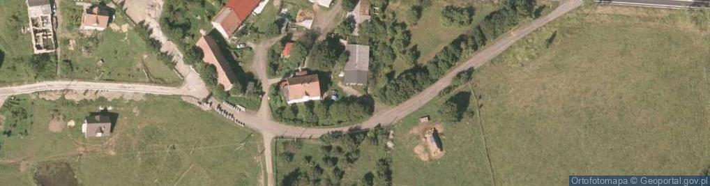 Zdjęcie satelitarne Przełęcz Radomierska