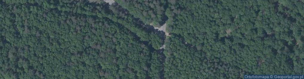 Zdjęcie satelitarne Przełęcz Sulistrowicka