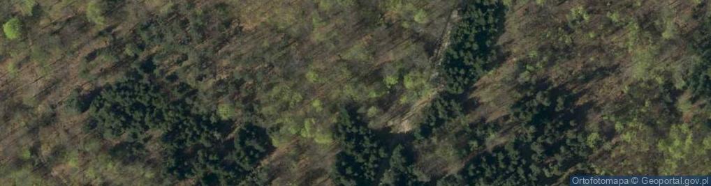 Zdjęcie satelitarne Przełęcz