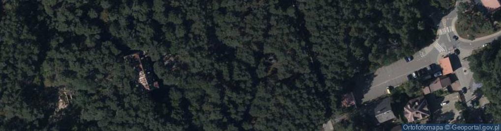 Zdjęcie satelitarne Szczyt