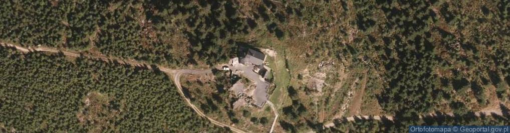 Zdjęcie satelitarne Wysoki Kamień