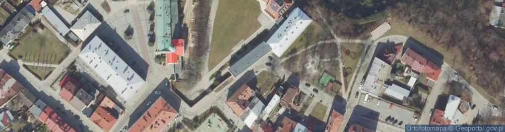 Zdjęcie satelitarne Ogólnokształcąca Szkoła Sztuk Pięknych Im. Stanisława Wyspiańskiego