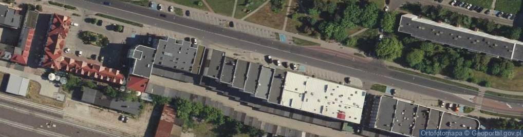 Zdjęcie satelitarne Branżowa Szkoła I Stopnia 'żak' W Koninie