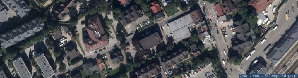 Zdjęcie satelitarne Branżowa Szkoła I Stopnia Cechu Rzemiosł Różnych I Przedsiębiorczości W Zakopanem