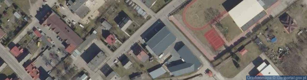 Zdjęcie satelitarne Branżowa Szkoła I Stopnia Im. Rotmistrza Witolda Pileckiego W Ciechanowcu