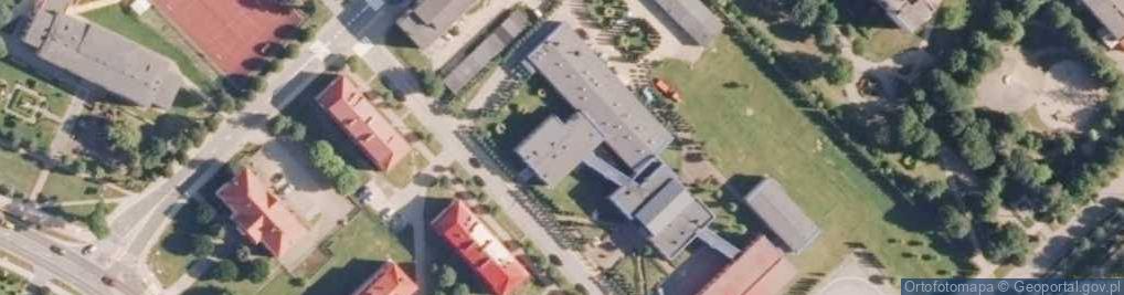 Zdjęcie satelitarne Branżowa Szkoła I Stopnia Imienia Kardynała Stefana Wyszyńskiego W Kolnie
