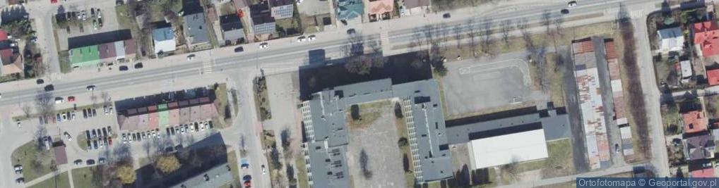 Zdjęcie satelitarne Branżowa Szkoła I Stopnia Nr 1 W Dębicy