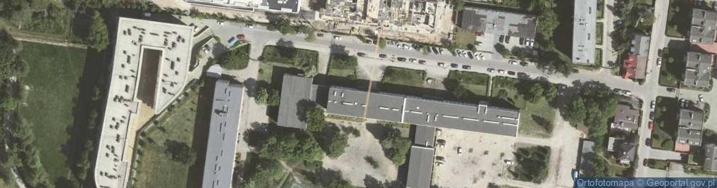 Zdjęcie satelitarne Branżowa Szkoła I Stopnia Nr 1 W Krakowie