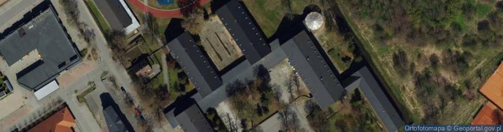 Zdjęcie satelitarne Branżowa Szkoła I Stopnia Nr 1 W Lęborku