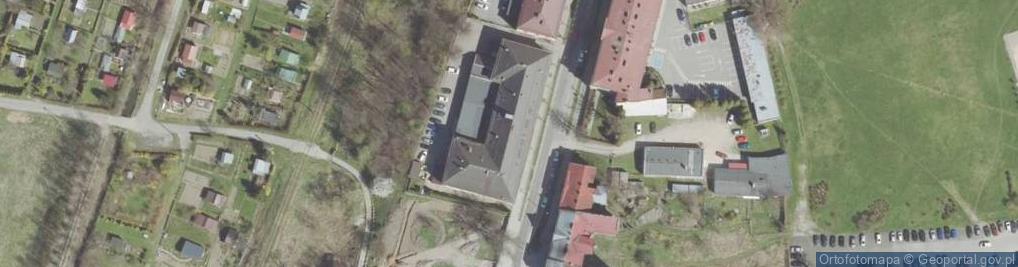 Zdjęcie satelitarne Branżowa Szkoła I Stopnia Nr 1 W Nowym Sączu