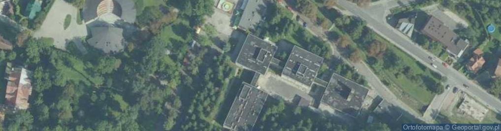 Zdjęcie satelitarne Branżowa Szkoła I Stopnia Nr 1 W Rabce-Zdroju