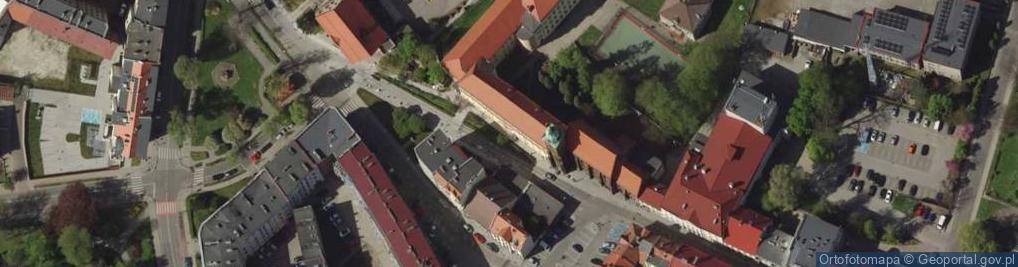Zdjęcie satelitarne Branżowa Szkoła I Stopnia Nr 1 W Raciborzu