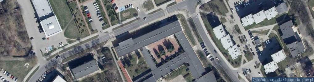 Zdjęcie satelitarne Branżowa Szkoła I Stopnia Nr 1 W Sieradzu