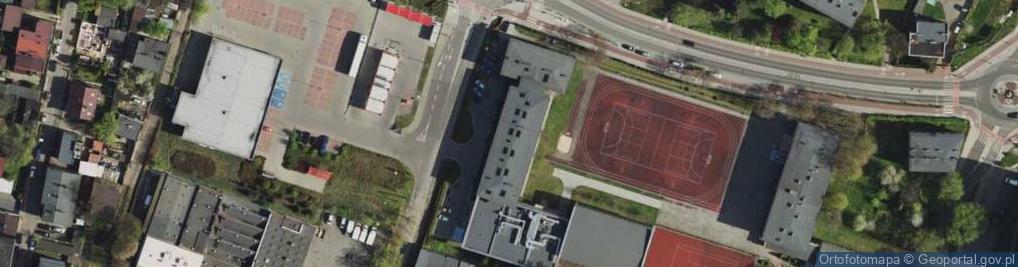 Zdjęcie satelitarne Branżowa Szkoła I Stopnia Nr 1 W Sosnowcu