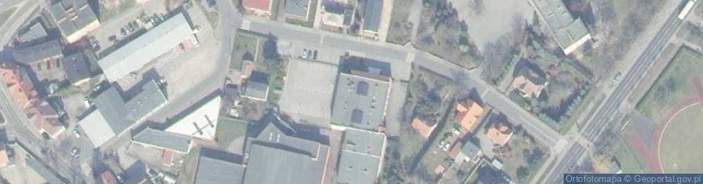 Zdjęcie satelitarne Branżowa Szkoła I Stopnia Nr 1 W Szamotułach