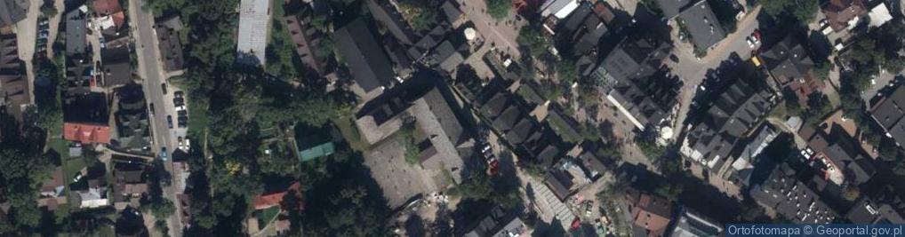 Zdjęcie satelitarne Branżowa Szkoła I Stopnia Nr 1 W Zakopanem