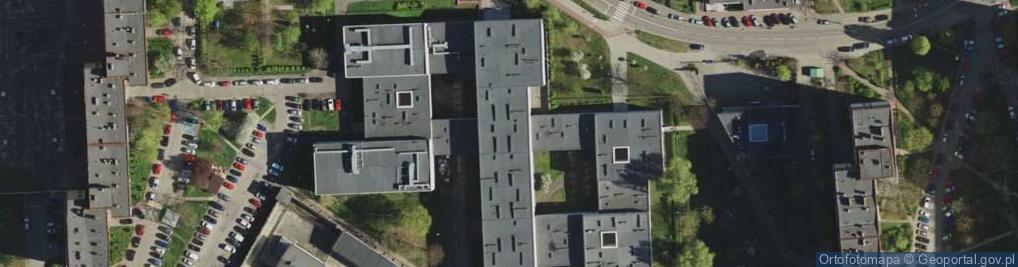 Zdjęcie satelitarne Branżowa Szkoła I Stopnia Nr 10 W Sosnowcu