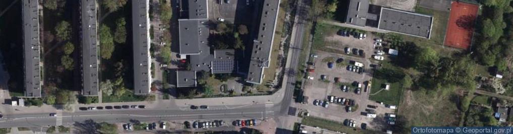 Zdjęcie satelitarne Branzowa Szkoła I Stopnia Nr 12 Samochodowa W Bydgoszczy