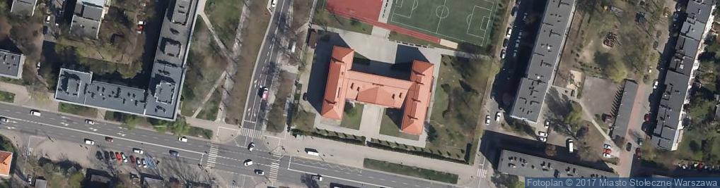 Zdjęcie satelitarne Branżowa Szkoła I Stopnia Nr 18