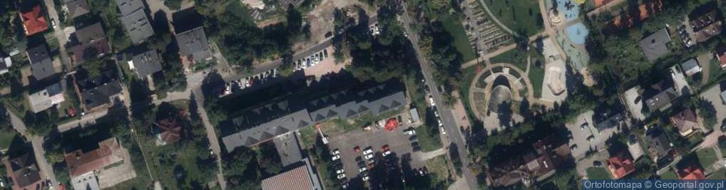 Zdjęcie satelitarne Branżowa Szkoła I Stopnia Nr 2 Im. Aleksandra Dziedzica W Zakopanem A