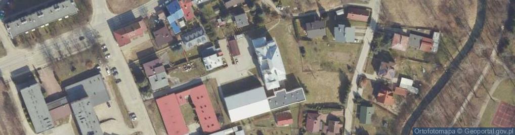 Zdjęcie satelitarne Branżowa Szkoła I Stopnia Nr 2 Im. Ks. Stanisława Szpetnara W Krośnie