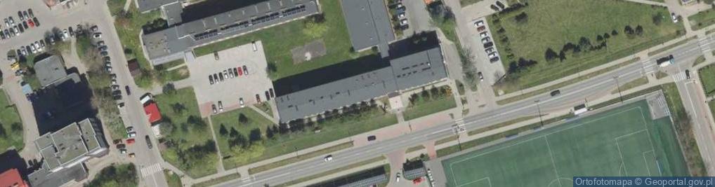 Zdjęcie satelitarne Branżowa Szkoła I Stopnia Nr 2 W Ełku