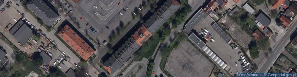 Zdjęcie satelitarne Branżowa Szkoła I Stopnia Nr 2 W Legnicy