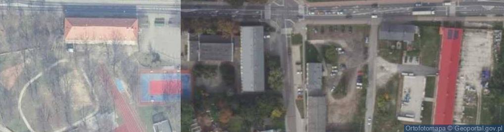 Zdjęcie satelitarne Branżowa Szkoła I Stopnia Nr 2 W Szamotułach