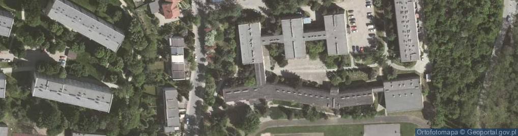 Zdjęcie satelitarne Branżowa Szkoła I Stopnia Nr 27 W Krakowie