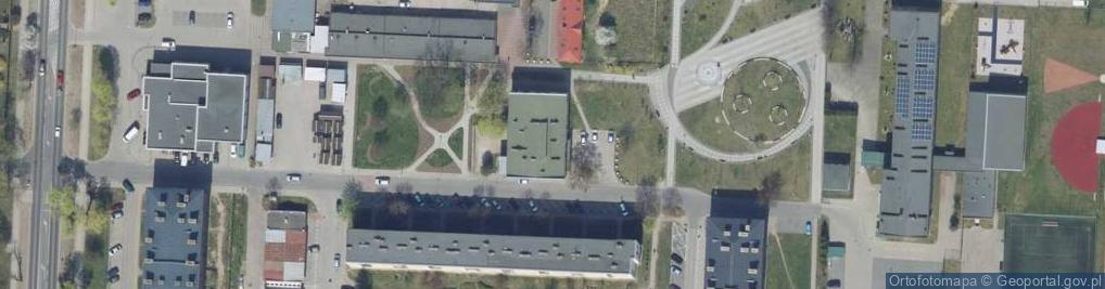 Zdjęcie satelitarne Branżowa Szkoła I Stopnia Nr 3 Im. Janusza Korczaka W Zambrowie