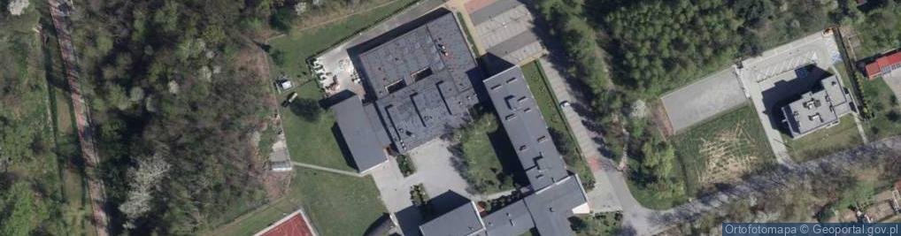 Zdjęcie satelitarne Branżowa Szkoła I Stopnia Nr 3 Im. Piastów Śląskich W Wodzisławiu Śląskim