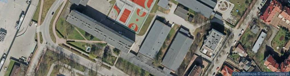 Zdjęcie satelitarne Branżowa Szkoła I Stopnia Nr 4 Im. Ryszarda Kaczorowskiego W Kielcach