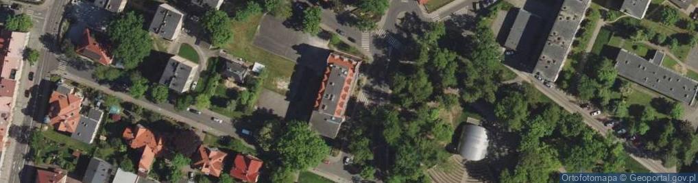 Zdjęcie satelitarne Branżowa Szkoła I Stopnia Nr 4 W Bolesławcu