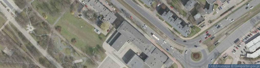 Zdjęcie satelitarne Branżowa Szkoła I Stopnia Nr 4 W Dąbrowie Górniczej