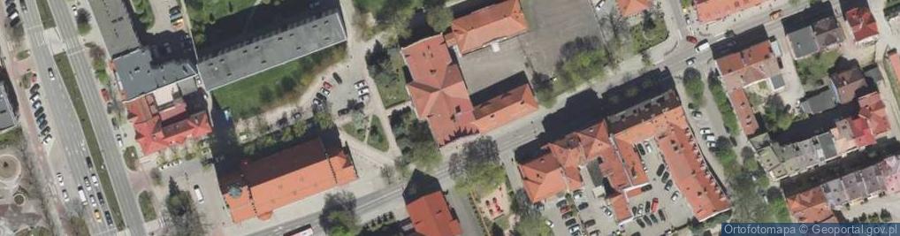 Zdjęcie satelitarne Branżowa Szkoła I Stopnia Nr 4 W Ełku