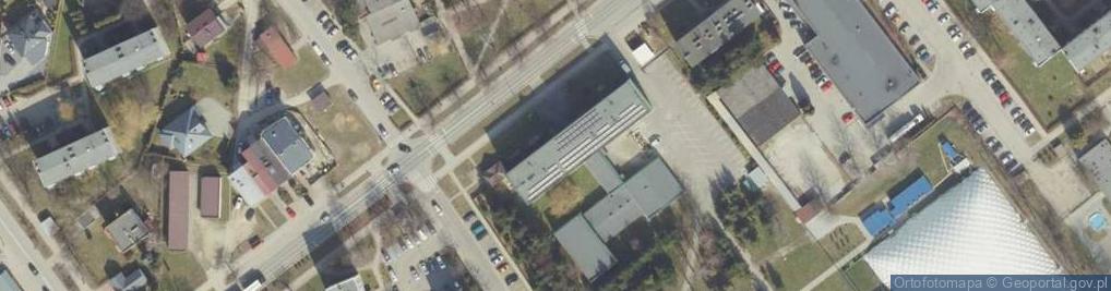 Zdjęcie satelitarne Branżowa Szkoła I Stopnia Nr 4 W Krośnie